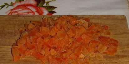 Шаг 1: творожных вафель с курагой