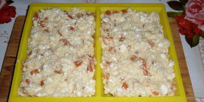 Шаг 6: творожных вафель с курагой