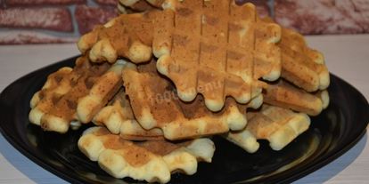 Шаг 9: творожных вафель в вафельнице