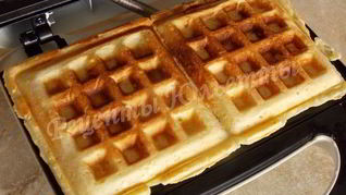 Рецепт Творожных вафель