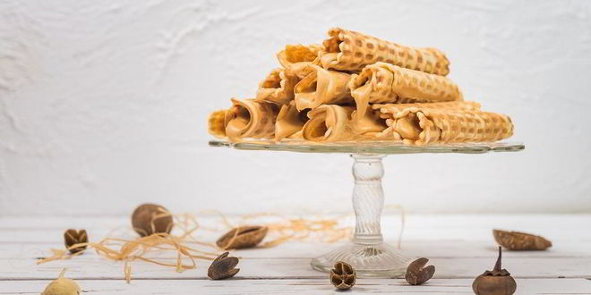 Рецепт вафельных трубочек мягких