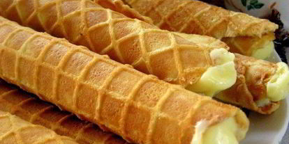 Шаг 10: вафельных трубочек