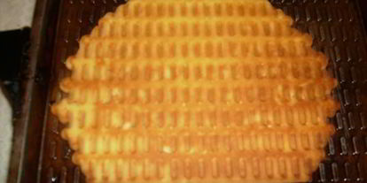 Шаг 11: вафель хрустящих в вафельнице