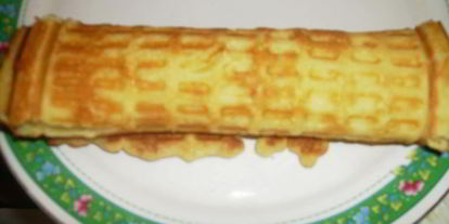 Шаг 12: вафель хрустящих в вафельнице