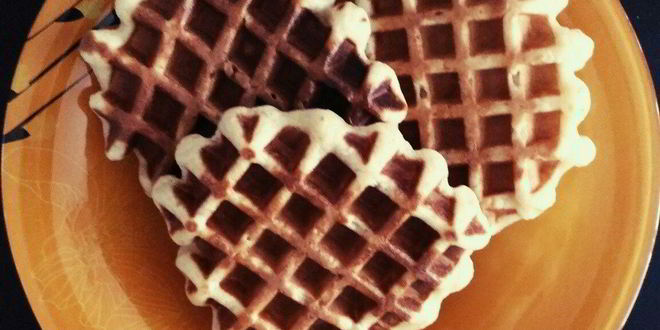 Рецепт вафель на дрожжевом тесте