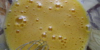 Шаг 2: вафель на сковороде