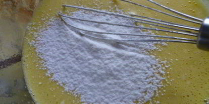 Шаг 4: вафель на сковороде