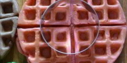 Шаг 3: вафель олимпийских кольца