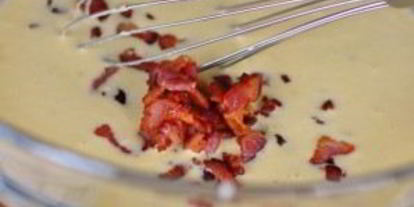 Шаг 6: вафель с беконом