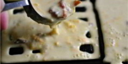 Шаг 9: вафель с беконом