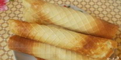 Шаг 3: вафель в вафельнице хрустящие