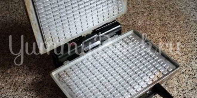 Рецепт вафель