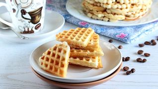 Рецепт Венских вафель на кефире