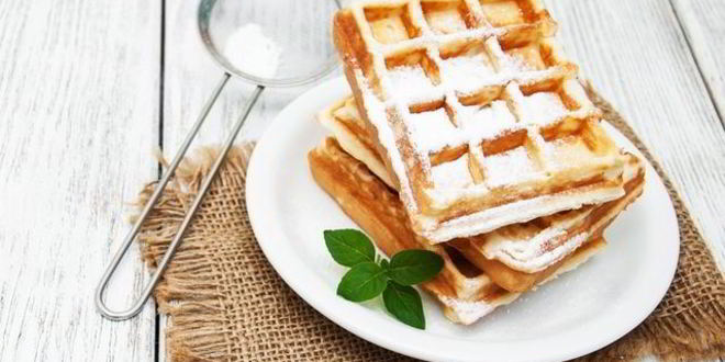 Рецепт венских вафель с йогуртом