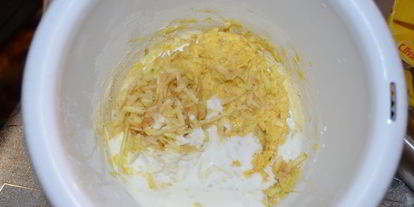 Шаг 1: венских вафель с яблоком