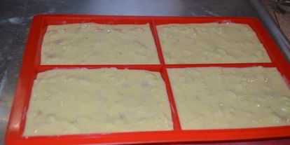 Шаг 3: венских вафель с яблоком