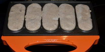 Шаг 3: яблочных вафель с корицей