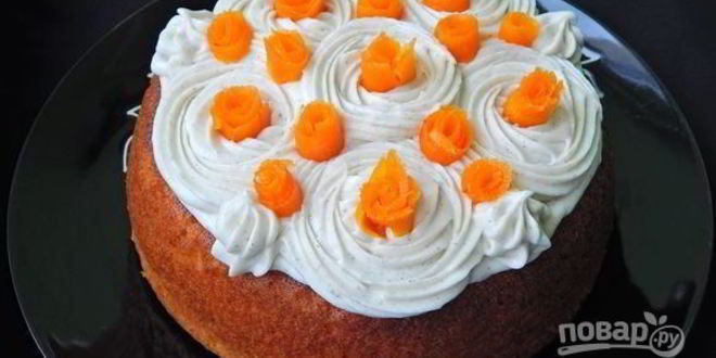 Рецепт выпечки с морковью