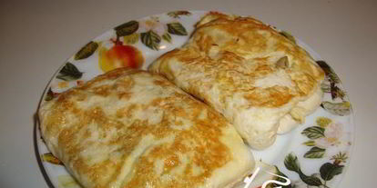 Шаг 5: яичных конвертиков