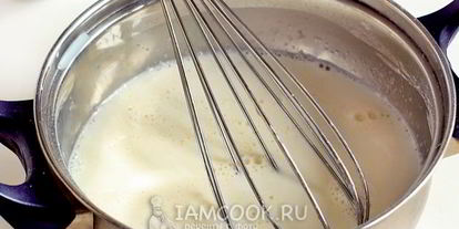 Шаг 5: крема пломбир для эклеров