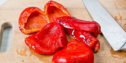 Шаг 7: перевернутых профитролей с сырным кремом и перцем