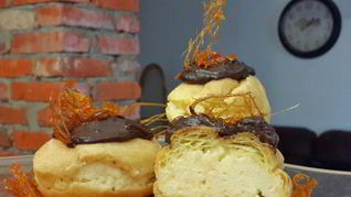 Рецепт Профитролей Птичье молоко