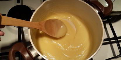 Шаг 4: профитролей птичье молоко