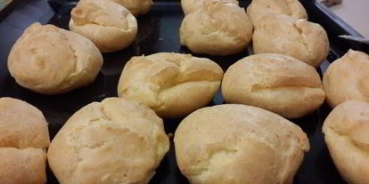 Шаг 7: профитролей птичье молоко