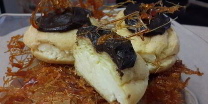 Шаг 9: профитролей птичье молоко