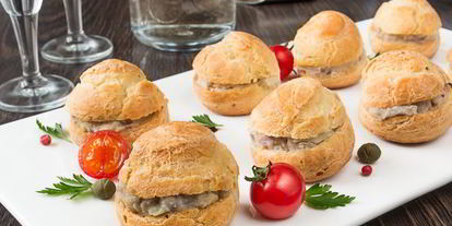 Шаг 10: профитролей с форшмаком