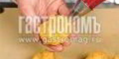 Шаг 5: профитролей с клубничной начинкой