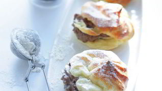 Рецепт Профитролей с кремом Прага