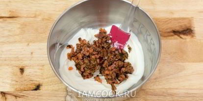 Шаг 8: профитролей с семгой и сливочным сыром