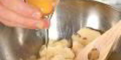 Шаг 1: профитролей с ягодами и кремом