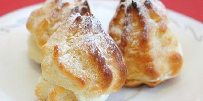 Рецепт профитролей с заварным кремом