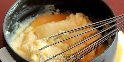 Шаг 5: профитролей со шпротами