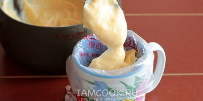 Шаг 6: профитролей со шпротами