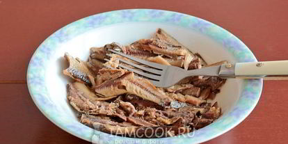 Шаг 11: профитролей со шпротами