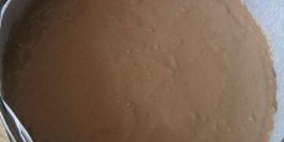 Шаг 13: шоколадна-апельсинового торт с профитролями