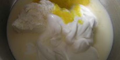 Шаг 15: шоколадна-апельсинового торт с профитролями