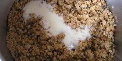 Шаг 3: шоколадна-апельсинового торт с профитролями