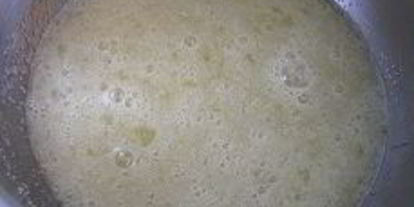 Шаг 5: шоколадна-апельсинового торт с профитролями