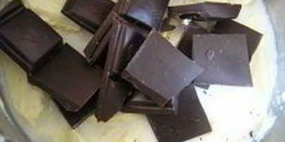 Шаг 8: шоколадна-апельсинового торт с профитролями