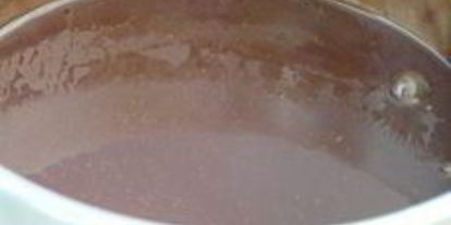 Шаг 9: шоколадна-апельсинового торт с профитролями