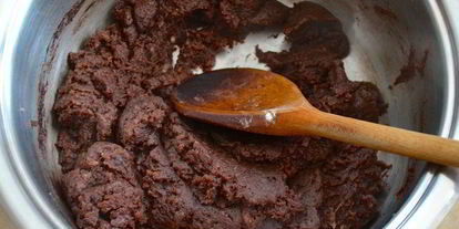 Шаг 1: шоколадных профитролей