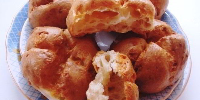 Рецепт сырных профитролей