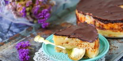 Шаг 16: торта эклер без выпечки