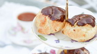 Рецепт Эклера с заварным кремом