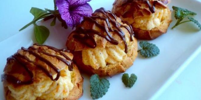 Рецепт эклеров из тыквы