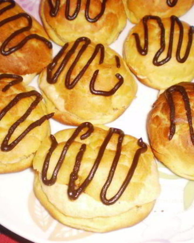 Рецепт эклеров из тыквы